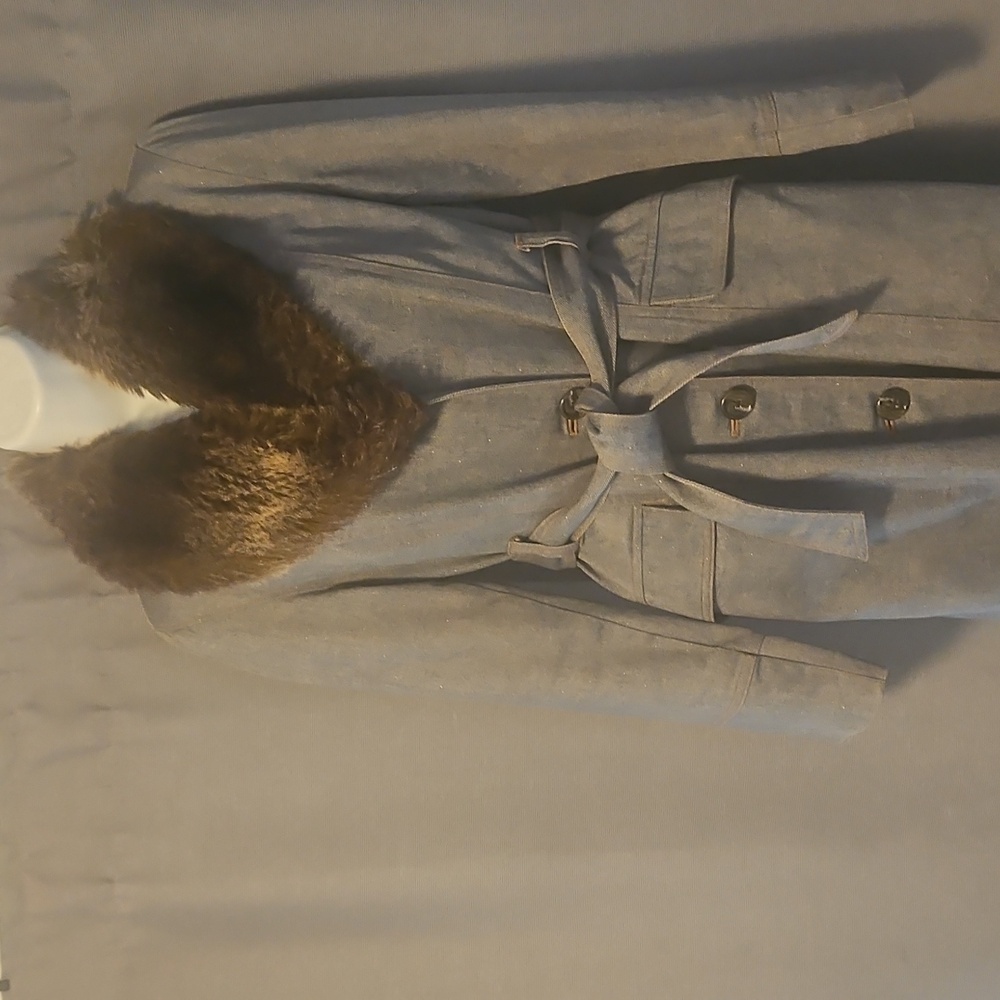 GAP Dark Gray Trench Coat